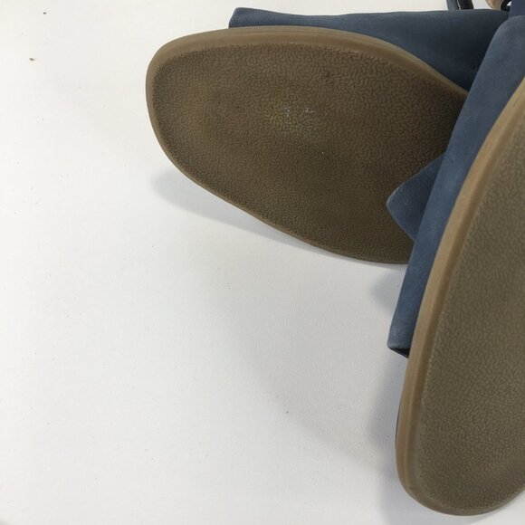 Giani Bernini Vira Blue Leather Sandals Size 9.5M - Picture 10 of 11